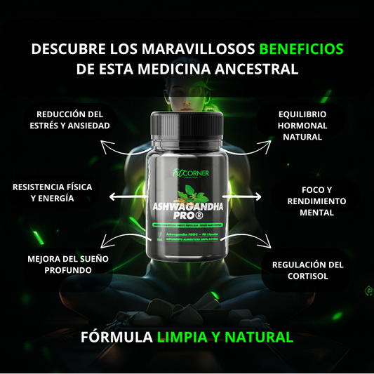 ASHWAGANDHA PRO® / 90 cápsulas