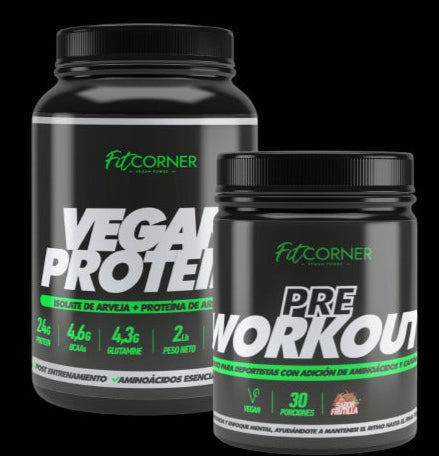 PACK PROTEÍNA + PRE ENTRENO